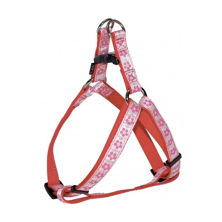 Collier pour chien Meadow rouge nylon réglable VIVOG