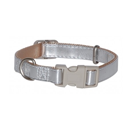 COLLIER pour chien SILVER MOON ARGENT VIVOG-DOGFRENCHTOUCH
