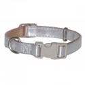 Collier pour chien Silver Moon argent verni VIVOG