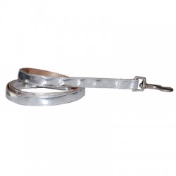 Laisse "Silver Moon" argent verni