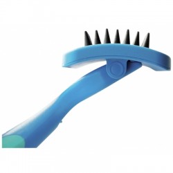BROSSE DE MASSAGE pour chien et chat TETE PIVOTANTE VIVOG