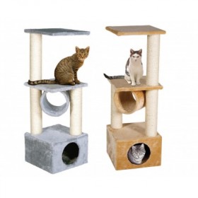 Arbre à chat avec 1 caisson, 1 cylindre, 3 niveaux KARLIE