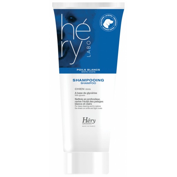 SHAMPOOING pour chien POILS BLANCS HERY