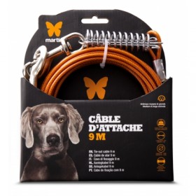 Câble d'attache pour moyen et grand chien 5mm x 9m MARTIN SELLIER