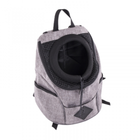 SAC CENTRAL pour chien et chat Collection CROISETTE couleur gris MARTIN SELLIER-DOGFRENCHTOUCH