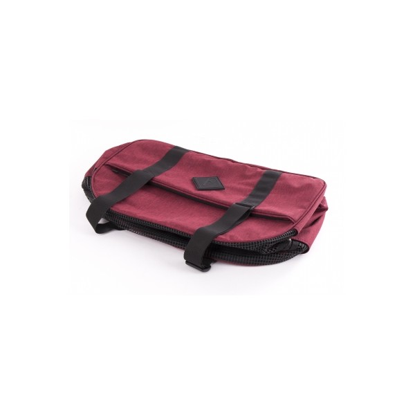 SAC DE TRANSPORT pour chien et chat Collection CROISETTE couleur rouge MARTIN SELLIER-DOGFRENCHTOUCH