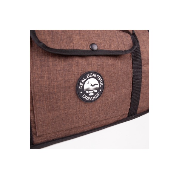 SAC DE TRANSPORT pour chien et chat TUNNEL Collection REAL DREAMER marron MARTIN SELLIER-DOGFRENCHTOUCH