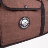 SAC DE TRANSPORT pour chien et chat TUNNEL Collection REAL DREAMER marron MARTIN SELLIER-DOGFRENCHTOUCH