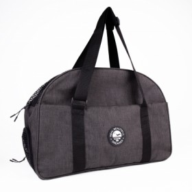 SAC DE TRANSPORT pour chien et chat Collection REAL DREAMER couleur anthracite MARTIN SELLIER-DOGFRENCHTOUCH