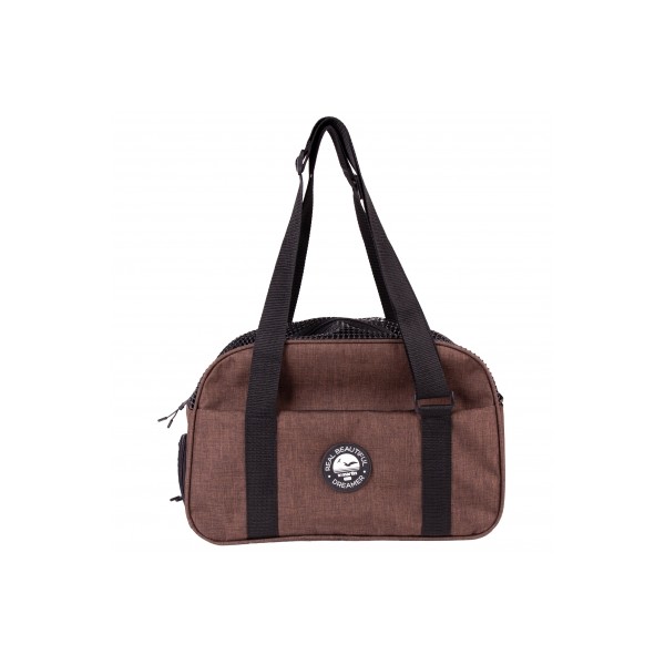 SAC DE TRANSPORT pour chien et chat Collection REAL DREAMER couleur marron MARTIN SELLIER-DOGFRENCHTOUCH