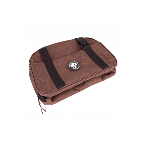 SAC DE TRANSPORT pour chien et chat Collection REAL DREAMER couleur marron MARTIN SELLIER-DOGFRENCHTOUCH