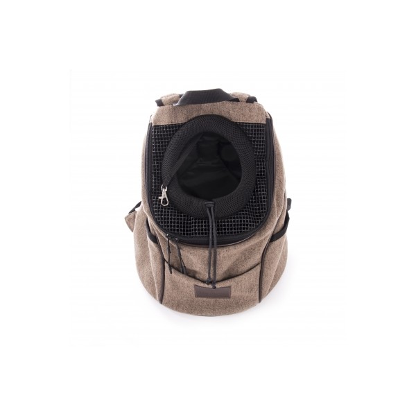 Sac central pour chien et chat couleur chataigne Collection Faubourg MARTIN SELLIER