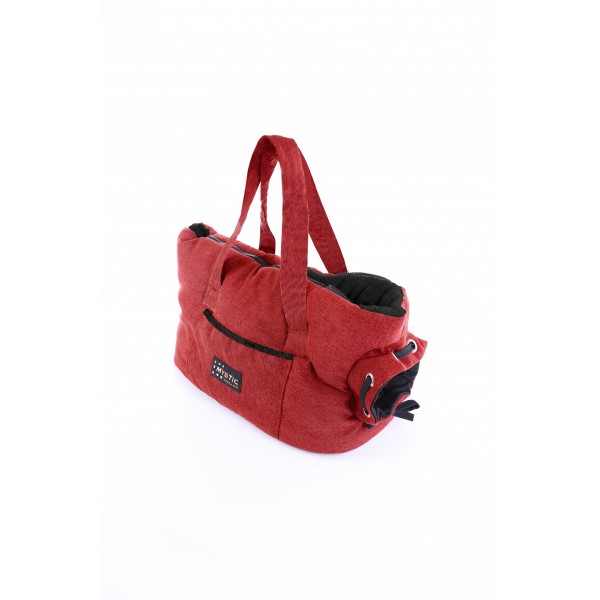 Sac moelleux pour chien et chat couleur rouge Collection Mystic Dream MARTIN SELLIER