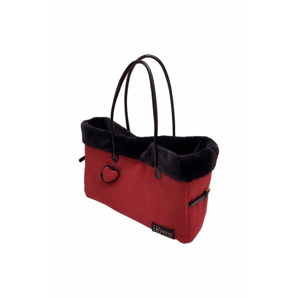 Sac chic pour chien et chat couleur rouge Collection MYSTIC DREAM MARTIN SELLIER