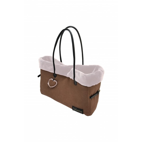 Sac chic pour chien et chat couleur beige Collection Mystic Dream MARTIN SELLIER