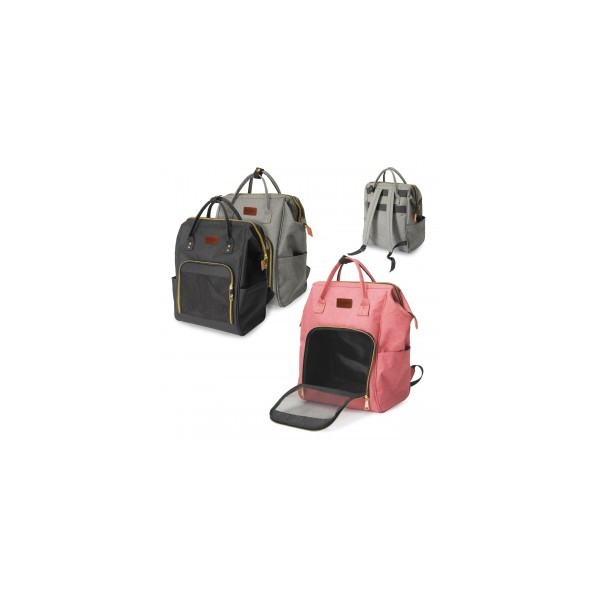 SAC A DOS de transport pour chien FASHION couleur gris CAMON-DOGFRENCHTOUCH