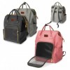 SAC A DOS de transport pour chien couleur gris FASHION CAMON
