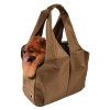 SAC DE TRANSPORT pour chien ou chat MULTI couleur taupe BOBBY-DOGFRENCHTOUCH