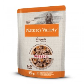 Pâté sans céréales boeuf aux légumes pour chien ORIGINAL MEDIUM NATURE'S VARIETY