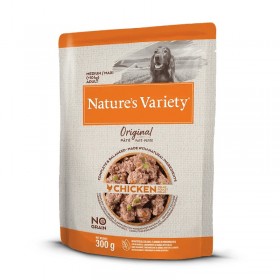 Pâté sans céréales poulet aux légumes pour chien ORIGINAL MEDIUM NATURE'S VARIETY