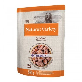 Pâté sans céréales dinde aux légumes pour chien ORIGINAL MEDIUM NATURE'S VARIETY