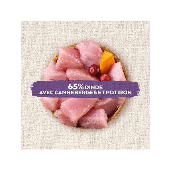 FRIANDISES pour chien SUPERFOOD SNACKS à la dinde NATURE'S VARIETY-DOGFRENCHTOUCH