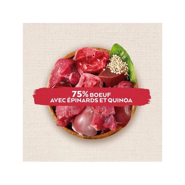 Friandises pour chien SUPERFOOD SNACKS au boeuf avec épinards et quinoa NATURE'S VARIETY