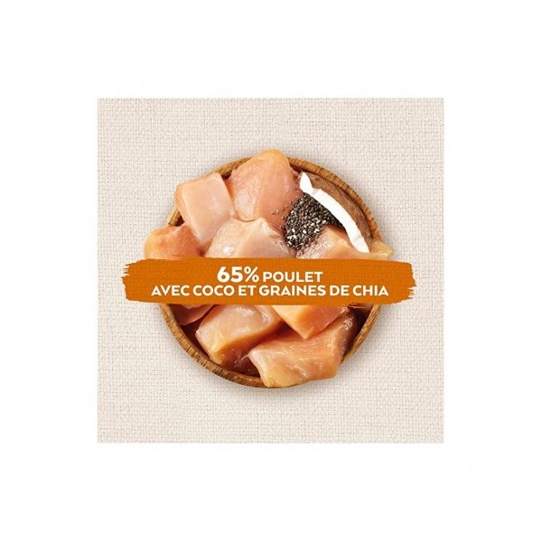 Friandises pour chien SUPERFOOD SNACKS au poulet, noix de coco et graines de chia NATURE'S VARIETY