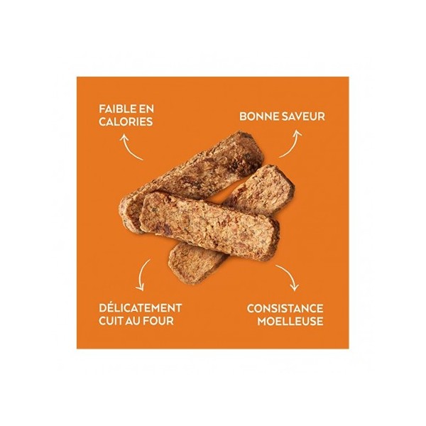 Friandises pour chien SUPERFOOD SNACKS au saumon, canneberges et varech NATURE'S VARIETY