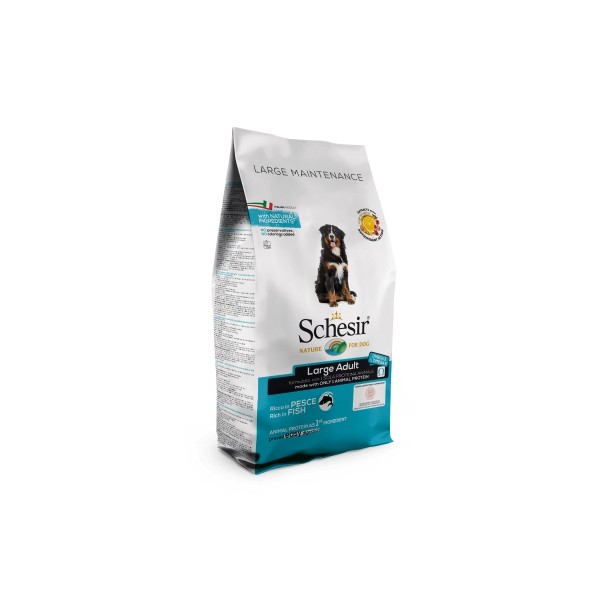 Croquettes pour grand chien au poisson format 12Kg SCHESIR