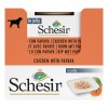 Patée pour chien en gelée au poulet et aux morceaux de papaye x10 SCHESIR