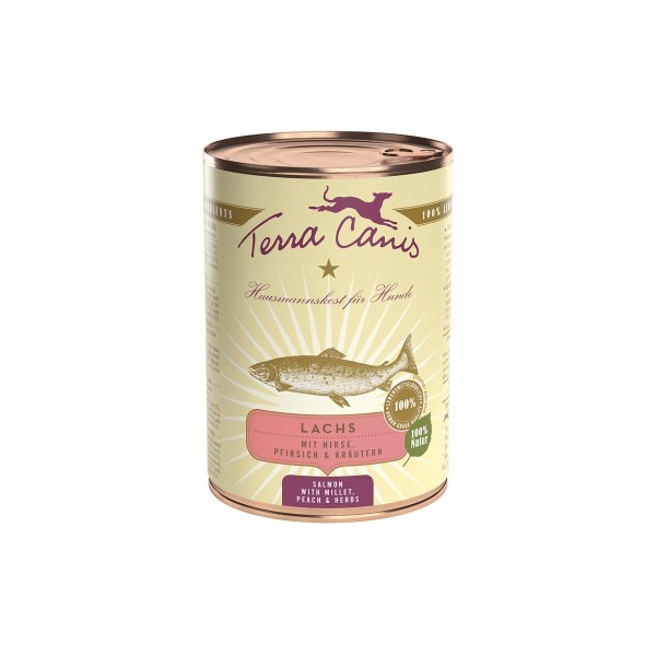 Paté pour chien Classic au saumon 6x400g TERRA CANIS