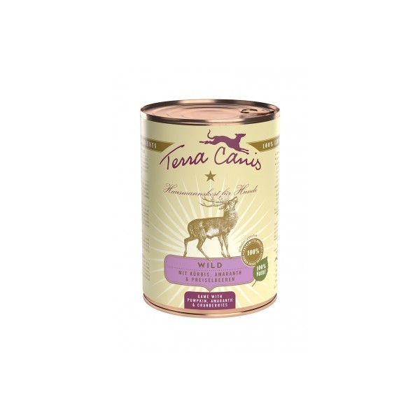 Patée pour chien au Gibier 6x400g Classic TERRA CANIS