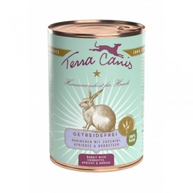 Patée pour chien au lapin 6x400g Grain Free TERRA CANIS