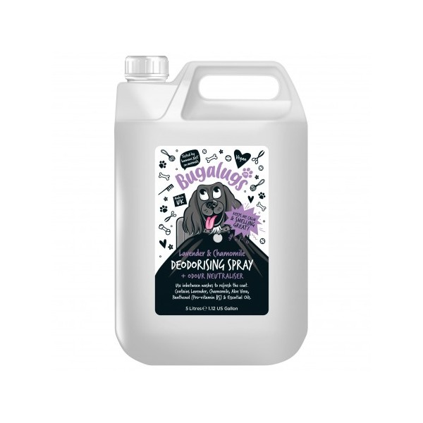 Spray déodorant pour chien LAVANDE & CAMOMILLE BUGALUGS