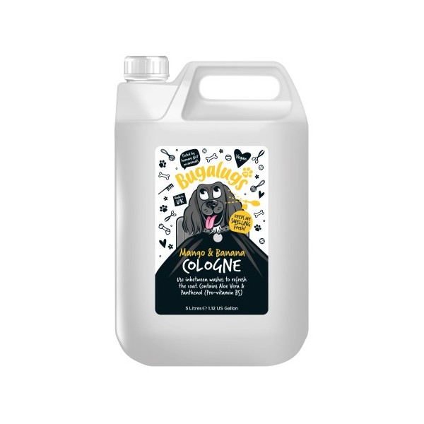 Parfum spray pour chien eau de Cologne MANGO & BANANA BUGALUGS