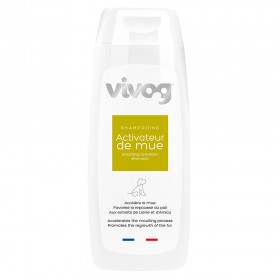 SHAMPOOING PROFESSIONNEL pour chien et chat ACTIVATEUR DE MUE VIVOG-DOGFRENCHTOUCH