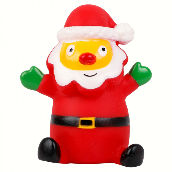 Jouet pour chien forme PERE NOEL sonore en vinyle WOUAPY