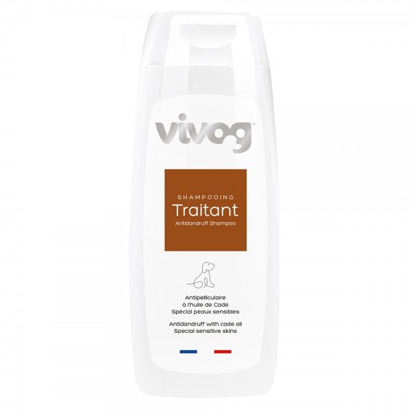 Shampooing professionnel pour chien Traitant antipelliculaire Vivog