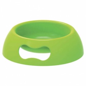 Gamelle plastique pour chien et chat couleur Vert VIVOG