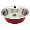 GAMELLE INOX pour chien 4,7 litres couleur CERISE VIVOG-DOGFRENCHTOUCH