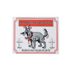 Plaque humour chiens et chats KARLIE