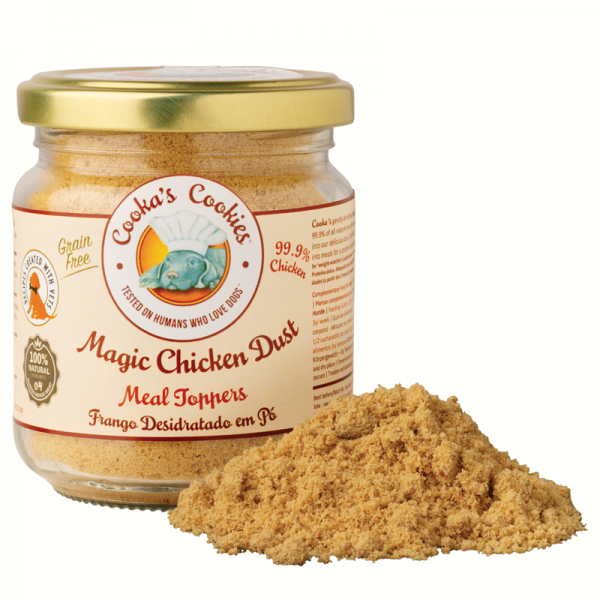 Friandises pour chien Booster de repas POUDRE DE POULET COOKA'S COOKIES