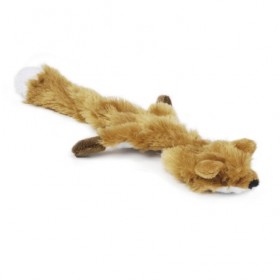 JOUET pour chien PELUCHE RENARD beige sonore BEEZTEES