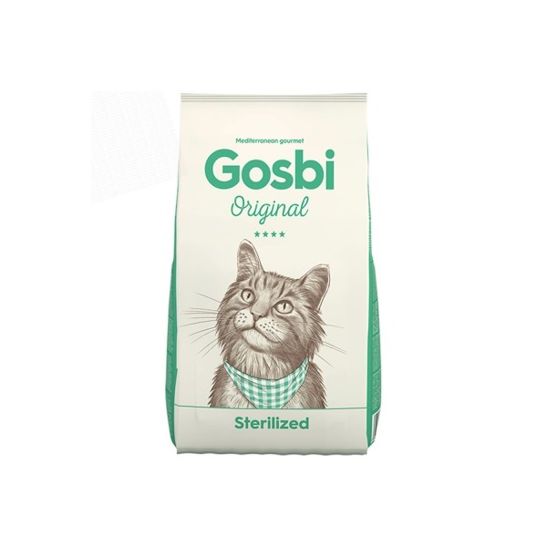 Croquettes pour chats adultes stérilisés tendance surpoids ORIGINAL Cat Sterilized GOSBI