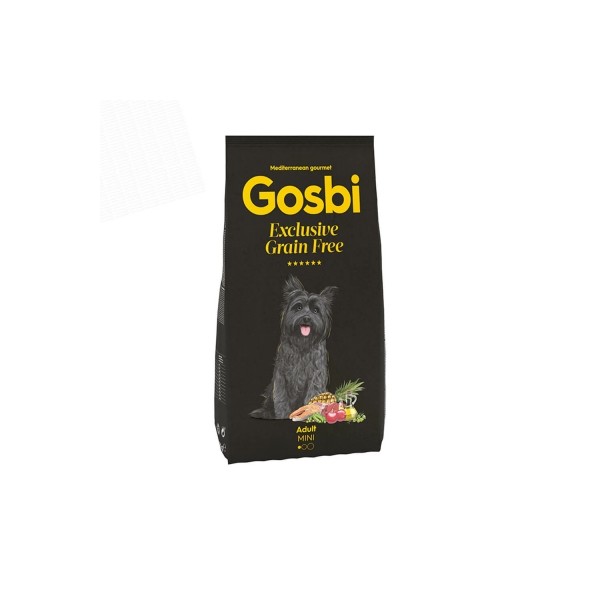 Croquettes pour petits chiens sans céréales EXCLUSIVE GRAIN FREE ADULT MINI GOSBI