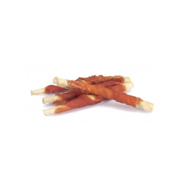 FRIANDISES pour chien STICKS en peau de buffle enrobés de lamelles de canard CAMON