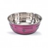 Gamelle pour chien et chat vernie motif pattes et os CAMON