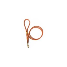 copy of Laisse ronde cuir de veau souple pour chien Camon