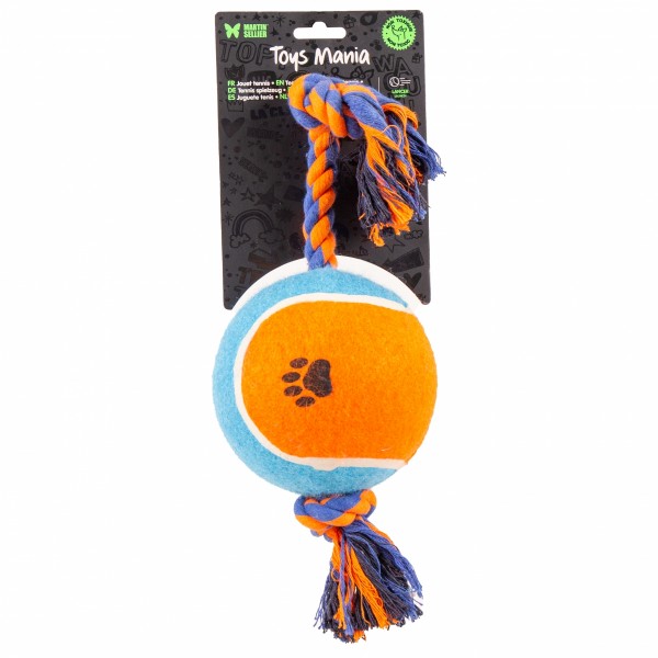 Jouet pour chien Balle de Tennis avec patte MARTIN SELLIER